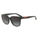 Armani EA4070F Sunglasses 50178G-55 - Black Frame, Grey Gradient Lenses