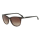 Armani EA4086F Sunglasses 502613-56 - Dark Havana Frame, Brown Gradient Lenses