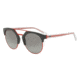 Armani EA4092F Sunglasses 501711-53 - Black / Red Frame, Grey Gradient Lenses