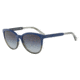 Armani EA4101 Progressive Prescription Sunglasses EA4101-55688G-56 - Lens Diameter 56 mm, Frame Color Blue/tr Striped Green