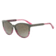 Armani EA4101F Progressive Prescription Sunglasses EA4101F-556913-56 - Lens Diameter 56 mm, Frame Color Military/tr Striped Pink