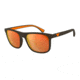 Armani EA4129F Sunglasses 5752F6-56 - , Orange Mirror Red Lenses