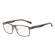 Armani Exchange AX1024 Progressive Prescription Eyeglasses 6098-54 - Matte Brown Frame