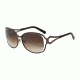 Armani Exchange AX2009S Sunglasses 603313-59 - Chocolate Brown Frame, Khaki Gradient Lenses