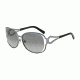 Armani Exchange AX2009S Sunglasses 603411-59 - Ice Blue Frame, Grey Gradient Lenses