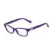 Armani Exchange AX3008 Eyeglass Frames 8009-49 - Bright Grape Transparent Frame
