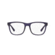 Armani Exchange AX3056F Prescription Eyeglasses, 53mm, Matte Transparent Blue Navy, AX3056F-8278-53-SV