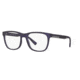 Armani Exchange AX3056F Prescription Eyeglasses, 53mm, Matte Transparent Blue Navy, AX3056F-8278-53-SV
