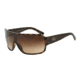 Armani Exchange AX4009 Sunglasses 803713-36 - Tortoise Frame, Light Brown Gradient Lenses