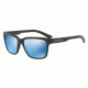 Armani Exchange AX4026S Sunglasses 807855-56 - Matte Black Frame, Blue Mirror Blue Lenses