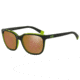 Armani Exchange AX4031F Sunglasses 815473-55 - Dk Purple/green Transparent Frame, Gold Mirror Lenses