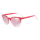 Armani Exchange AX4077S Sunglasses 82547V-55 - Transparent Pink/Crystal Frame, Pink Mirror White Lenses