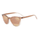 Armani Exchange AX4077S Sunglasses 82574Z-55 - Transp Tundra/Transp Rose Frame, Grey Mirror Rose Gold Lenses