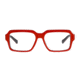 Arnette Bitrate Eyeglasses, Gloss Red/Black Frame-AN7084-0451