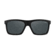 Arnette Easy Money Sunglasses, Fuzzy Black Frame, Polarized Grey Lens-AN4190-08