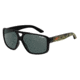 Arnette Fat City Sunglasses, Fuzzy Black/Camo Frame, Grey/Green Lens AN4189-07