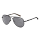 Arnette Trooper Sunglasses, Gloss Black Frame, Grey Lens AN3065-03