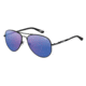 Arnette Trooper Sunglasses, Matte Black Frame, Purple Mirror Lens AN3065-01