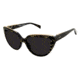 Balmain 2107 Sunglasses - Frame Black Gold, Lens Color Grey, Size 57/15mm BL210701