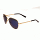 Bertha Bianca Womens Polarized Sunglasses, Rose Gold/Purple Blue BRSBR020RG