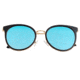 Bertha Brielle Polarized Sunglasses - Women's, Black/Blue, One Size, BRSBR040BL