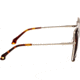 Bertha Delphine Handmade in Italy Sunglass - Womens, Tortoise, One Size, BRSIT108-2