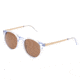 Bertha Hayley Polarized Sunglasses, Blue / Brown BRSBR014B