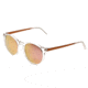 Bertha Hayley Polarized Sunglasses, Clear / Rose Gold BRSBR014W
