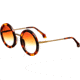 Bertha Quant Handmade in Italy Sunglass - Womens, Tortoise, One Size, BRSIT110-2