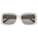 Bertha Wendy Polarized Sunglasses - Womens, Cream Frame, Lens Black, Cream/Black, One Size, BRSBR052C4