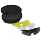 BlackHawk HellStorm Shooting Glasses Tactical Eyewear Kit in case w/ 3 colored lenses 8127