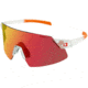 Bobster Cadence Sunglasses - Matte Clear/orange Frame W/ Smoke Black Red Revo/yellow/clear Lenses - BCAD01