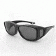 Condor 2 Large OTG Sunglass, Gloss Blk, Anti-fog Smoked, One Size Fits Most