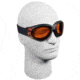 Bobster Cruiser Goggles, Black Frame w/ Flames BCA0F1A w/ Amber Lenses