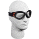 Bobster Cruiser Goggles, Black Frame w/ Flames BCA0F1C w/ Clear Lenses