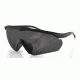 Bobster Delta Ballistics Shooting Glasses, Z87, Black Frame, 2 Lens EDEL101
