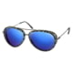 Bobster Bobster Ice Sunglasses, Matte Gray Tortoise/Gunmetal Frame, Blue Lens, BICE102HD