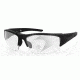 Bobster Ryval 2 Sunglass, Matte Blk, Anti-fog Clear, ANSI Z87 ERYV002C