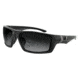 Bobster Whiskey Ballistic Sunglass, Shiny Black Frame, Smoked Lens EWHI001