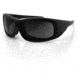 Bobster Zane Convertible Sunglasses, Matte Black, Anti-fog Smoked BZANE101