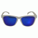 Body Glove BG 10 Sunglasses, Clear with Clear Rubberized Frogskin Frame, BLU RV Polarized Lens, Polarized, 10224584.QTM