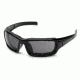 Body Specs Big Mo 3 Bifocal Prescription Sunglasses, Black Shiny Frame, BIG MO-3 BLACK FRAME.13BI