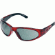 Body Specs BSG-2 Progressive Prescription Sunglasses, Red Crystal Frame, BSG-2 RED CRYSTAL FRAME.13PR