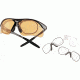 Bolle Rx Adapter for Parole and Vigilante Sunglasses - CR-39 Clear Lens