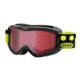 Bolle AMP Ski/Snowboard Goggles,Black Robot Frame,Vermillon Lens 21105
