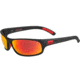 Bolle Anaconda Single Vision Prescription Sunglasses, Matte Black / Metal Red Frame, Polarized, 12447SV