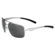 Bolle Brisbane Single Vision Prescription Sunglasses, Shiny Silver Frame-11803SV