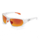Bolle Cervin Sunglasses, Shiny White Frame, TNS Fire Lenses 11586
