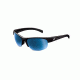 Bolle Chase Sun Glasses, Shiny Black Frame, Polarized Offshore Blue Lens, 11360