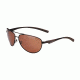 Bolle Columbus Sunglasses,Matte Brown Frame,Sandstone Gun Oleo AF Lens,Polarized,11797